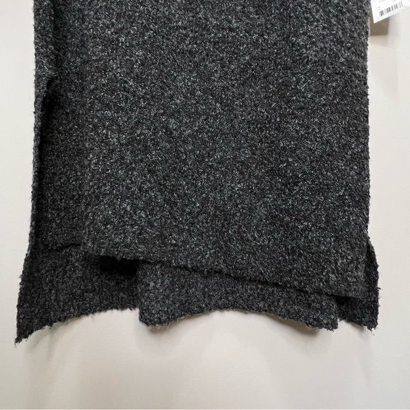 George Grey Knit Turtleneck Tunic Hi Low Hem Sweater Size 1X - Picture 3 of 9